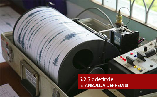 İstanbulda Deprem