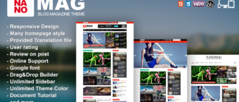 nanomag wordpress template v1.6 download