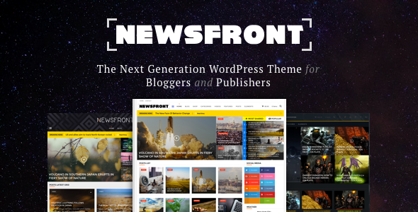 newsfront wordpress template download