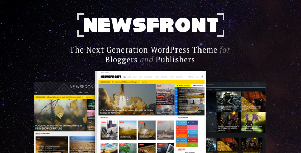 NewsFront Blog Haber Teknoloji Teması