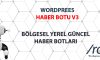 WordPress Haber Botu V3