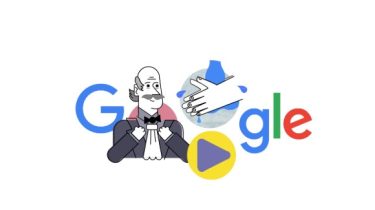 Google Ignaz Semmelweis Doodle