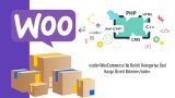 WooCommerce Kategoriye ozel kargo