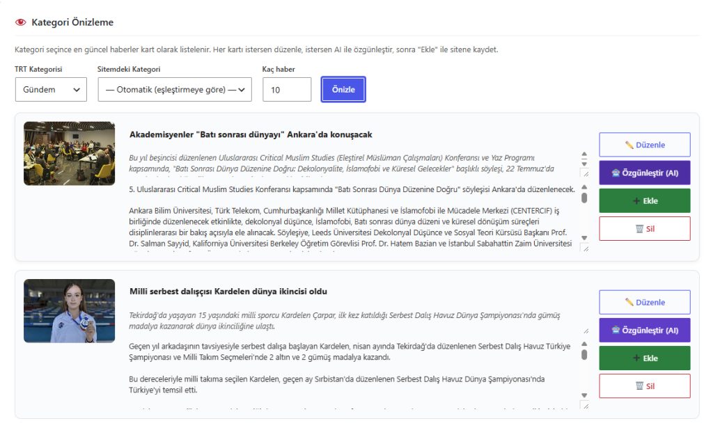 Wordpress Ücretsiz Haber Botu 2026 2 wordpress haber botu ücretsiz